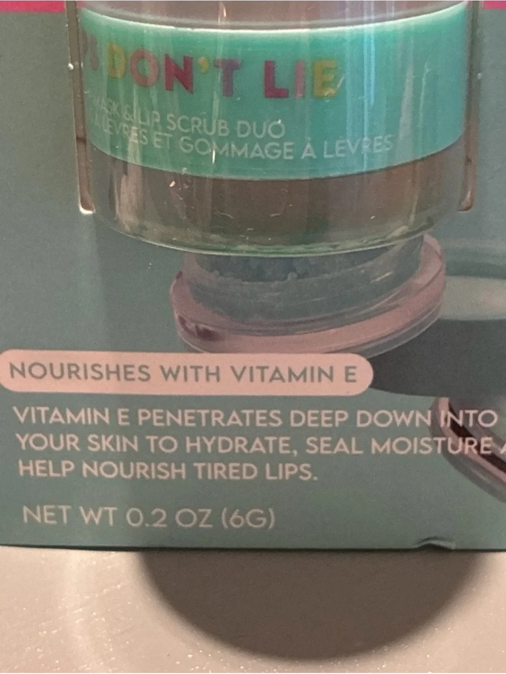 Impressions Kissy Lips! Lip Mask & Scrub Duo - Pink & Teal